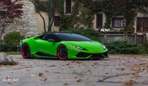 Lamborghini Huracan LP610-4 by Auto Art on ADV.1 Wheels (ADV005 M.V2 SL) 2016 года